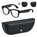 Sunglasses + Anti Blue Light Lens / Black Charge Case