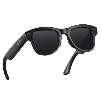 M02X Pro Max Smart AI Glasses with 8MP HD Camera, Video Recording WiFi Transmission Al Smart Voice Assistant, Sunglasses + Anti Blue Light Lens, Gradient Lenses