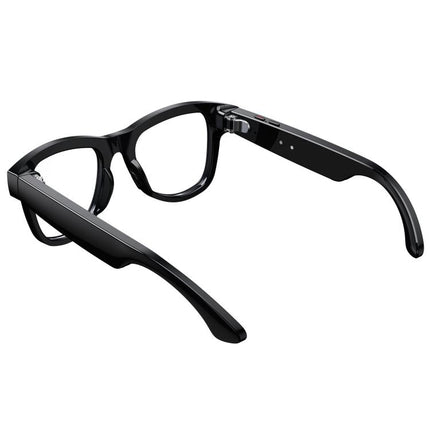M02X Pro Max Smart AI Glasses with 8MP HD Camera, Video Recording WiFi Transmission Al Smart Voice Assistant, Sunglasses + Anti Blue Light Lens, Gradient Lenses
