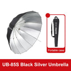 UB-85S Black Silver Umbrella