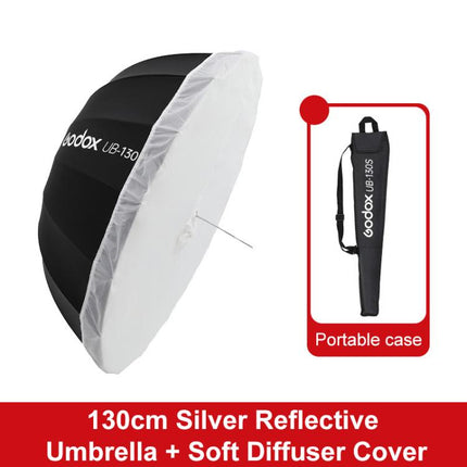 Godox Photography Studio Reflector Diffuser, UB-85S Black Silver Umbrella, UB-85S Black Silver Umbrella with Softbox, UB-105S Black Silver Umbrella, UB-105S Black Silver Umbrella with Softbox, UB-130S Black Silver Umbrella                              ...