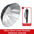 UB-165S Black Silver Umbrella