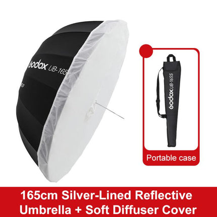 Godox Photography Studio Reflector Diffuser, UB-85S Black Silver Umbrella, UB-85S Black Silver Umbrella with Softbox, UB-105S Black Silver Umbrella, UB-105S Black Silver Umbrella with Softbox, UB-130S Black Silver Umbrella                              ...