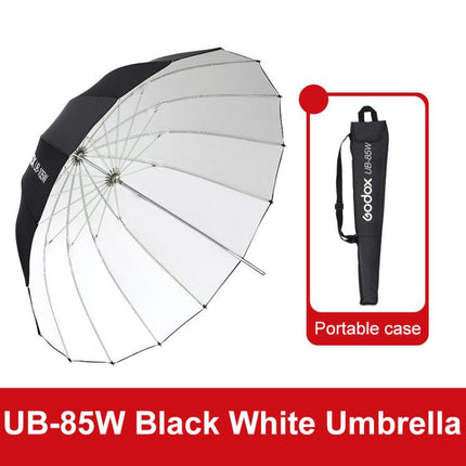 Godox Photography Studio Reflector Diffuser, UB-85S Black Silver Umbrella, UB-85S Black Silver Umbrella with Softbox, UB-105S Black Silver Umbrella, UB-105S Black Silver Umbrella with Softbox, UB-130S Black Silver Umbrella                              ...