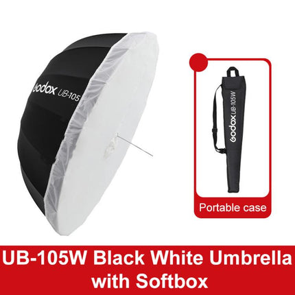 Godox Photography Studio Reflector Diffuser, UB-85S Black Silver Umbrella, UB-85S Black Silver Umbrella with Softbox, UB-105S Black Silver Umbrella, UB-105S Black Silver Umbrella with Softbox, UB-130S Black Silver Umbrella                              ...