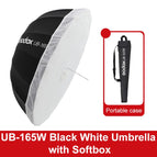 UB-165W Black White Umbrella with Softbox