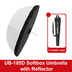 UB-105D Softbox Umbrella with Reflector