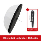 UB-130D Softbox Umbrella with Reflector