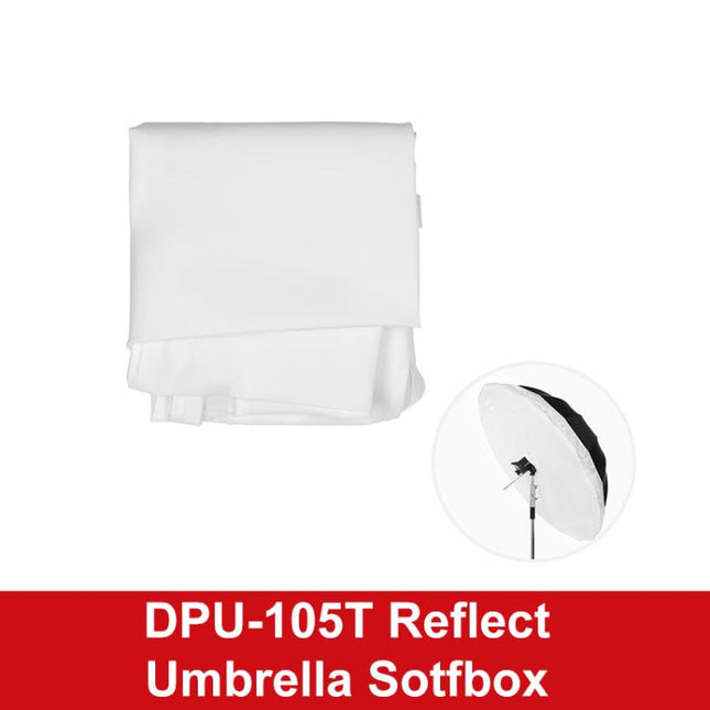 Godox Photography Studio Reflector Diffuser, DPU-85T Reflect Umbrella Sotfbox, DPU-105T Reflect Umbrella Sotfbox, DPU-130T Reflect Umbrella Sotfbox, DPU-165T Reflect Umbrella Sotfbox, DPU-85BS Black Silver Softbox Reflector                             ...