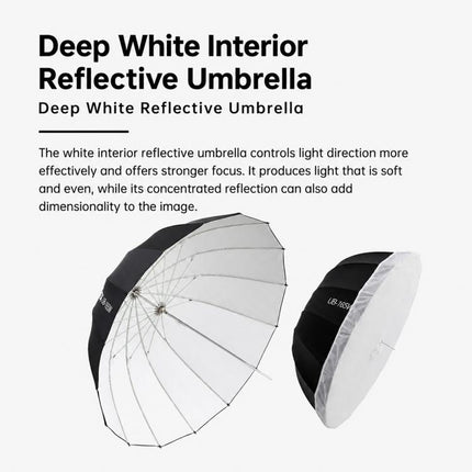 Godox Photography Studio Reflector Diffuser, DPU-85T Reflect Umbrella Sotfbox, DPU-105T Reflect Umbrella Sotfbox, DPU-130T Reflect Umbrella Sotfbox, DPU-165T Reflect Umbrella Sotfbox, DPU-85BS Black Silver Softbox Reflector                             ...