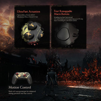 GameSir G7 Pro 8K Bluetooth Wired Wireless Tri-Mode Game Controller, Nioh 3 Collab Edition, Champion Collab Edition