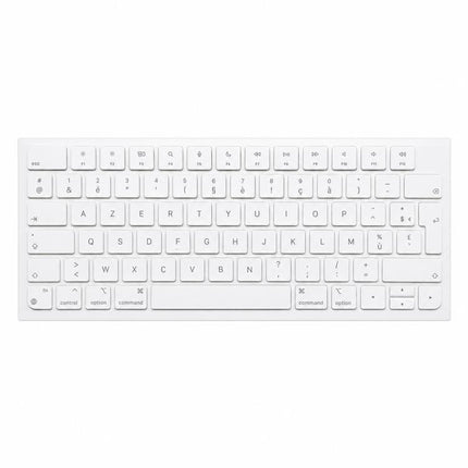 For MacBook A2438 A2439 A2449 A2450 A3118 A3203 Magic Keyboard 3 Magic Keyboard 4 Keycaps(White), German, French