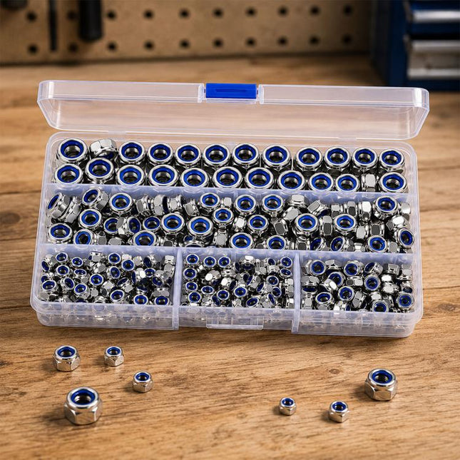 Anti-Slip Hexagonal Nut Plug 150PCS, M4-M6