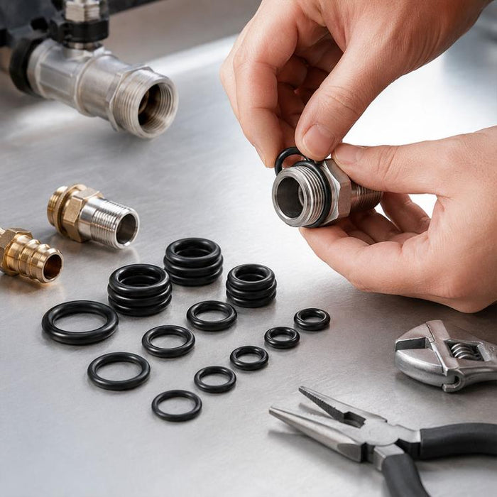 225 PCS/Set O-shaped Seal Fixing Rubber Ring Tool Kit