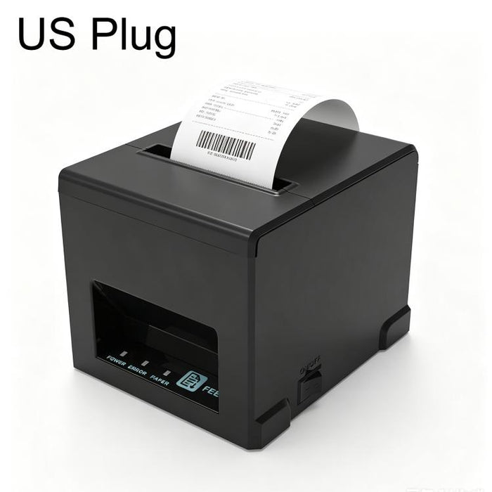 POS-8390 80mm Thermal Receipt Printer, US Plug, UK Plug, EU Plug, AU Plug