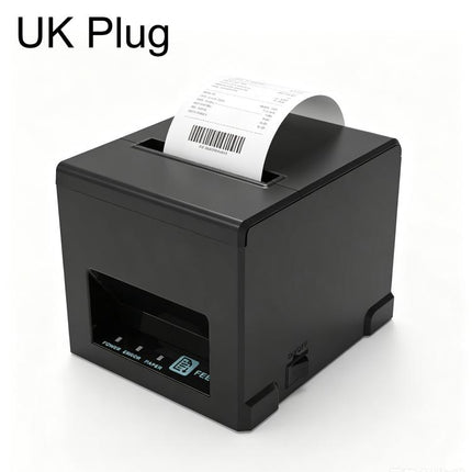 POS-8390 80mm Thermal Receipt Printer, US Plug, UK Plug, EU Plug, AU Plug