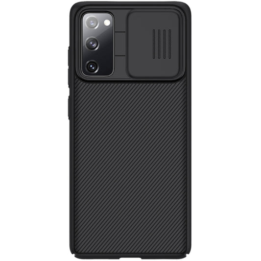 NILLKIN Black Mirror Series PC Camshield Full Coverage Dust-proof Scratch Resistant Phone Case, For Samsung Galaxy S20 FE
