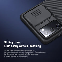 NILLKIN Black Mirror Series PC Camshield Full Coverage Dust-proof Scratch Resistant Phone Case, For Samsung Galaxy S20 FE