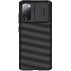 NILLKIN Black Mirror Series PC Camshield Full Coverage Dust-proof Scratch Resistant Phone Case, For Samsung Galaxy S20 FE
