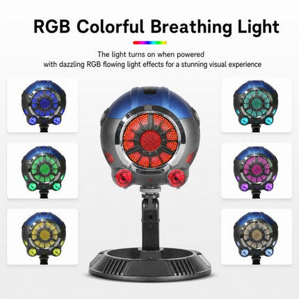 DJ-86 Cyberpunk-style Condenser Desktop Microphone