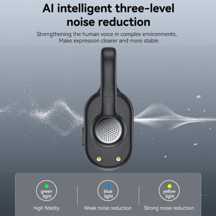 Yesido KR24 AI Noise Reduction Lavalier Microphone with 8 Pin Receiver, KR24