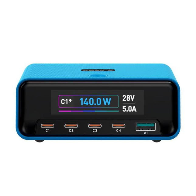 RELIFE Q8 165W GaN Intelligent Multi-Port Digital Display Charger, EU Plug, AU Plug, UK Plug, US Plug