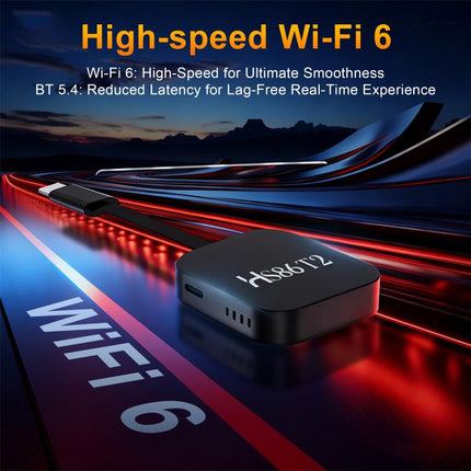 HS86 T2 Android 14 Mini HD TV Stick with Remote Control, 2GB+16GB, RK3518 Cortex-A53 Quad-Core, EU Plug, US Plug, UK Plug, AU Plug