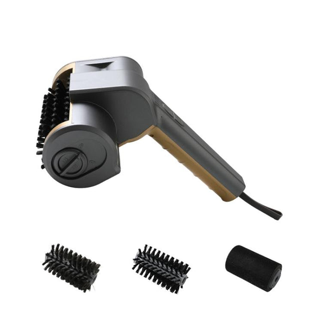 Electric Barbecue Grill Cleaning Brush with 3 Replaceable Brush Heads