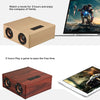 Q5 Wooden Bluetooth Speaker, Support TF Card & 3.5mm AUX, Q5