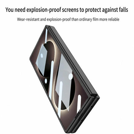 GKK Integrated Ultra-thin Full Coverage Phone Flip Case with Pen, For Galaxy Z Fold8 Ultra 5G