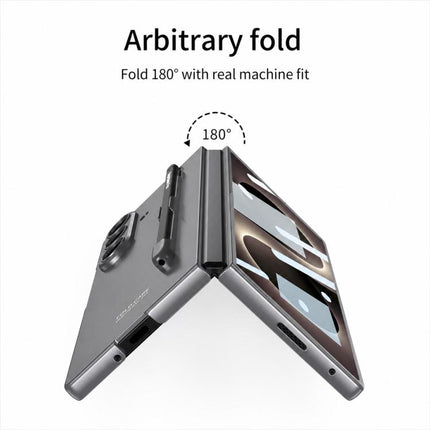 GKK Integrated Ultra-thin Full Coverage Phone Flip Case with Pen, For Galaxy Z Fold8 Ultra 5G