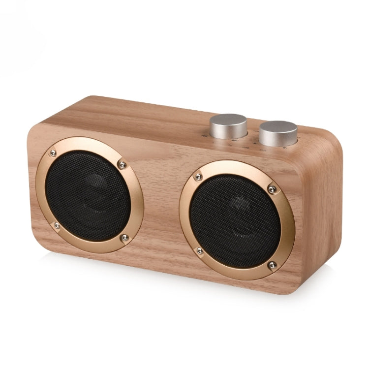 Q7 Subwoofer Wooden Bluetooth Speaker, Support TF Card & U Disk & 3.5mm AUX, Q7