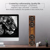 W8C Wooden Clock Subwoofer Bluetooth Speaker, Support TF Card & U Disk & 3.5mm AUX