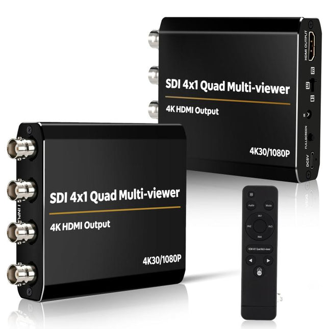 NK-H14  3G SDI 4x1 4K30 Multi-Viewer with HDMI Output, NK-H14