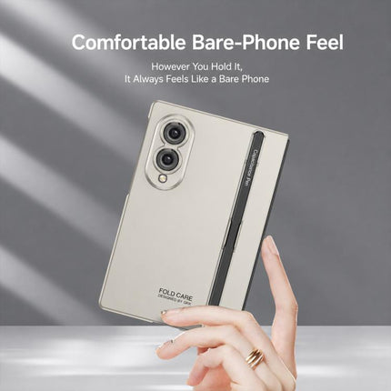 GKK Integrated Ultra-thin Full Coverage Phone Flip Case with Pen Slot, Included Pen, For Galaxy Z Fold8 5G