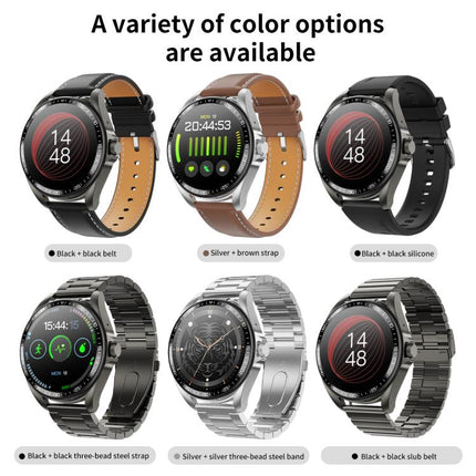 F36 1.46 inch HD Screen 2 in 1 Wireless Earphone Smart Watch, Support Dual-Device Connection