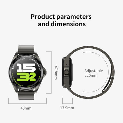F36 1.46 inch HD Screen 2 in 1 Wireless Earphone Smart Watch, Support Dual-Device Connection