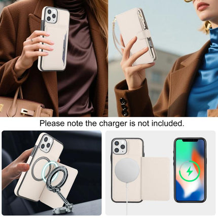 KLT-033 Detachable 2 in 1 Zipper Wallet Magnetic Phone Case with Lanyard, For iPhone 11 Pro, For iPhone X / XS, For iPhone XR