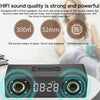 M5 Subwoofer Wooden Bluetooth 4.2 Speaker, Support TF Card & 3.5mm AUX & FM