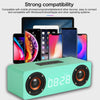 M5 Subwoofer Wooden Bluetooth 4.2 Speaker, Support TF Card & 3.5mm AUX & FM