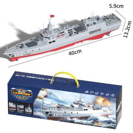 JJR/C S28 2.4GHz RC Destroyer Model Supports Water Spray