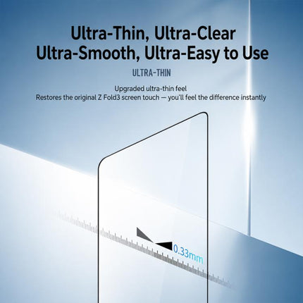 XDcase 5 PCS/Pack Silk Screen Printed HD Tempered Glass Film, For GalaxyZ Fold8 5G Outer Screen, For Galaxy Z Fold8 Ultra 5G Outer Screen, For Galaxy Z Flip8 5G Outer Screen, For Galaxy Z Flip7 5G Outer Screen