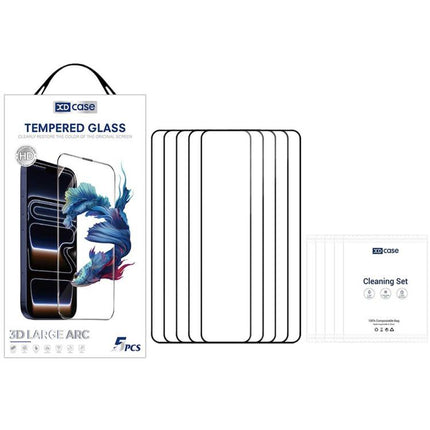 XDcase 5 PCS/Pack Silk Screen Printed HD Tempered Glass Film, For GalaxyZ Fold8 5G Outer Screen, For Galaxy Z Fold8 Ultra 5G Outer Screen, For Galaxy Z Flip8 5G Outer Screen, For Galaxy Z Flip7 5G Outer Screen