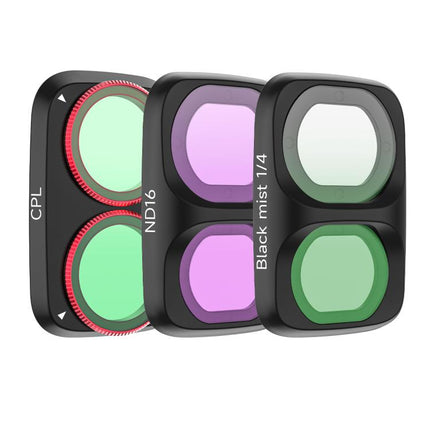 For DJI Osmo Pocket 4P Sunnylife Camera Lens Filter, MCUV, CPL, ND8, ND16, ND32, ND64, ND8/PL, ND16/PL, ND32/PL, ND64/PL, Black Mist 1/4, 3 in 1 Shadow Filter Set, 3 in 1 Mixed Filter Set, 4 in 1 ND/PL Set, 4 in 1 ND Set, 4 in 1 Mixed Filter Set       ...