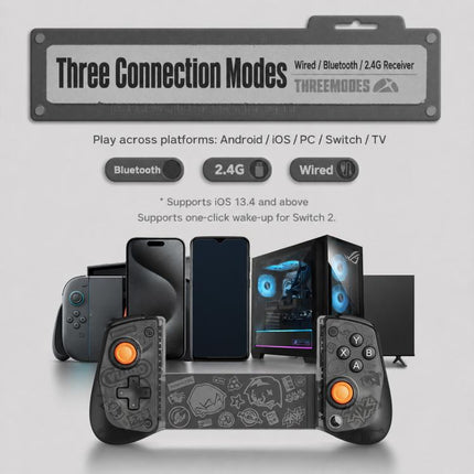 GameSir X5s Wireless Telescopic Mobile Gaming Controller, X5s