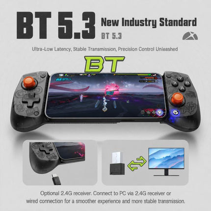 GameSir X5s Wireless Telescopic Mobile Gaming Controller, X5s