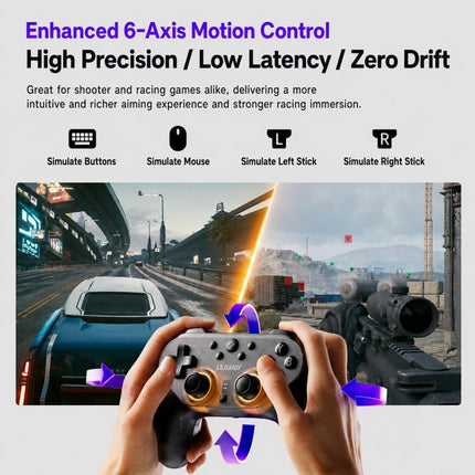GameSir LeadJoy Saber Plus Wireless Mobile Game Controller