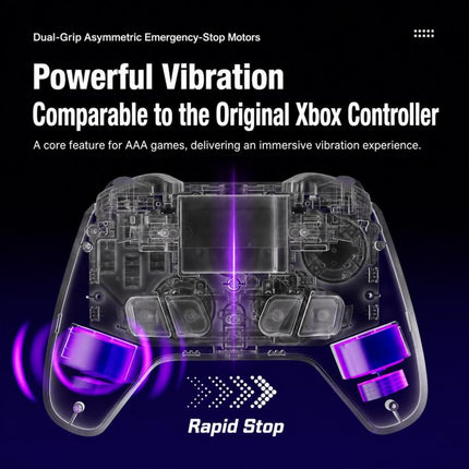 GameSir LeadJoy Xneo Plus Bluetooth Wired Dual Mode Game Controller Accessories, Xneo Plus Set, Magic Key, Magic Cap No.2
