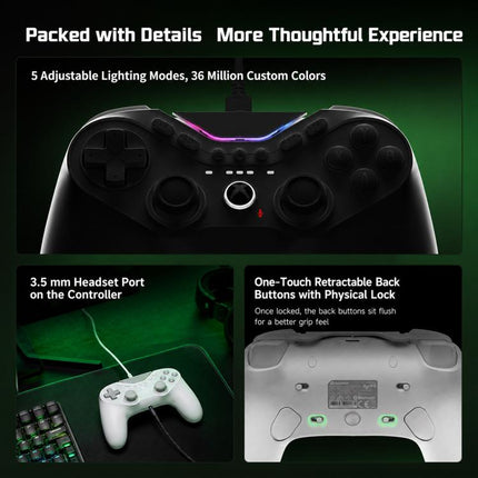 GameSir T3 Pro Tarantula Wired Game Controller for Xbox, PC, Steam and Android, T3 Pro