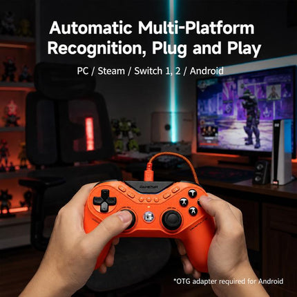 GameSir T3 CE Tarantula 8K Wired Game Controller for Switch, PC, Android, Steam, T3 CE